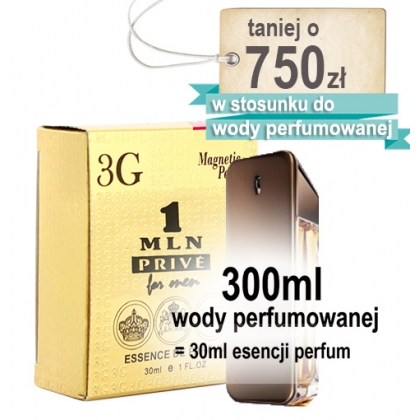 esencja perfum 3G Magnetic Perfume 1 Million Prive